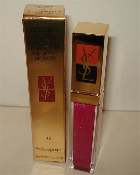 ysl golden gloss 49|ysl lip gloss chart.